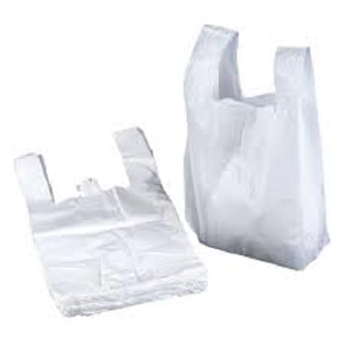 50 extra große Jumbo-Tragetaschen mit Griffen, wiederverwendbar, recycelbar, stark, 22 Mikrometer, Weiß, 40,6 x 61 x 76,2 cm 50 extra große Jumbo-Tragetaschen mit Griffen, wiederverwendbar, recycelbar, stark, 22 Mikrometer, Weiß, 40,6 x 61 x 76,2 cm von Sterling Bargains