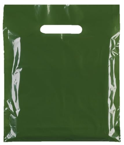 Harrod Kunststoff-Tragetaschen, 38 cm x 46 cm + 7 cm, wiederverwendbar, ideal für Boutiquen, Kleidung, Schmuck, Geschenke, Einzelhandel und Shopping, 50 Stück Harrod Kunststoff-Tragetaschen, 38 cm x 46 cm + 7 cm, wiederverwendbar, ideal für Boutiquen, Kleidung, Schmuck, Geschenke, Einzelhandel und Shopping, 50 Stück von Sterling Bargains