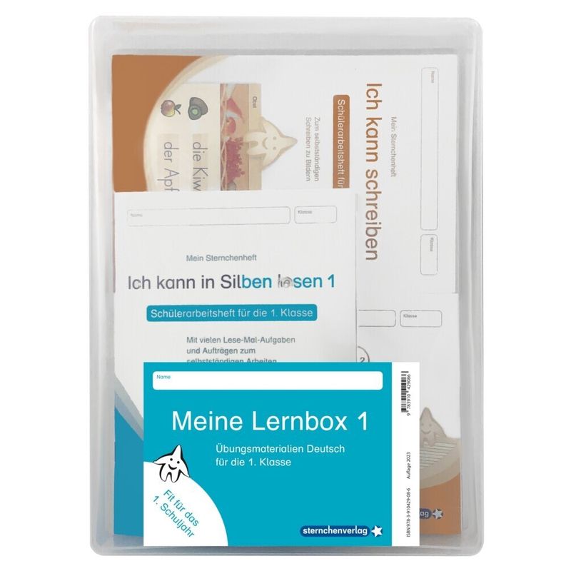Meine Lernbox 1 - Deutsch - Fit Für Das 1. Schuljahr - sternchenverlag GmbH, Katrin Langhans, Kartoniert (TB) von Sternchenverlag