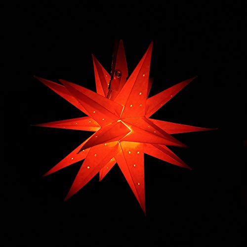 Oldenburger Himmelsstern (inkl. Beleuchtung) 3D Ministern by Sterne vom Himmel (orange mit Löchern) von Sterne vom Himmel