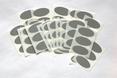 75 Oval Sticker - Klebend Bunt Selbstklebend Ovale für Farbe Coding - grau 75 Oval Sticker - Klebend Bunt Selbstklebend Ovale für Farbe Coding - grau von SteveStickers