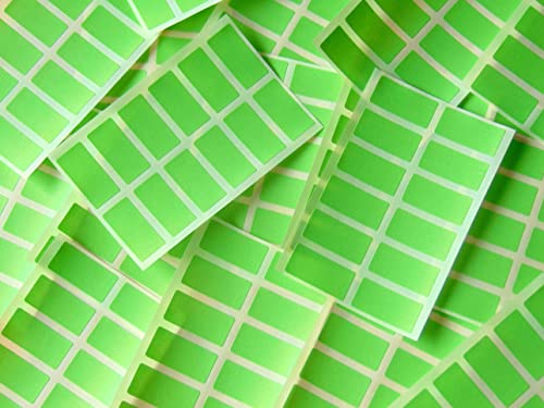 Aufkleber, selbstklebend, für Farbcodierung, bunt, 200 Stück grün von SteveStickers