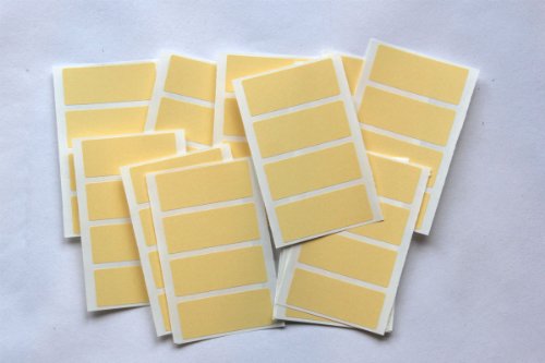 Etiketten für Farbcodierung, selbstklebend, 80 Stück beige Etiketten für Farbcodierung, selbstklebend, 80 Stück beige von SteveStickers