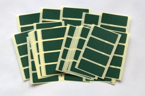 Etiketten für Farbcodierung, selbstklebend, 80 Stück dunkelgrün Etiketten für Farbcodierung, selbstklebend, 80 Stück dunkelgrün von SteveStickers