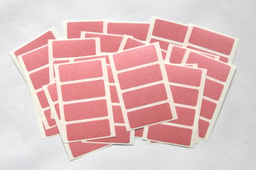 Etiketten für Farbcodierung, selbstklebend, 80 Stück rose von SteveStickers