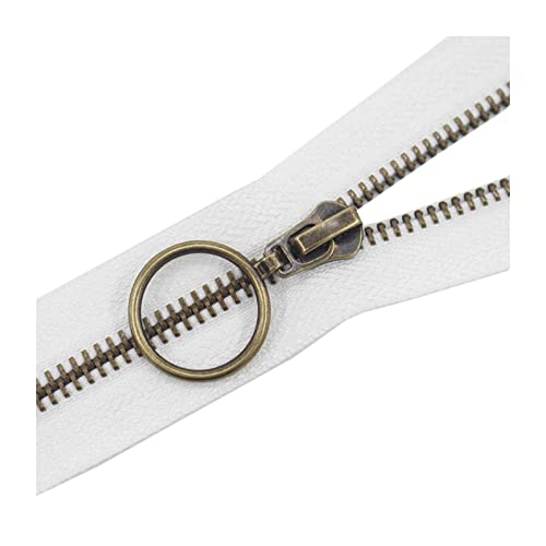15-45cm geschlossen Gold/Schwarz/Silber Kupfer Metall Reißverschluss 5# Reißverschlüsse für Kleidung Nähzubehör, 35cm von Stevenurr