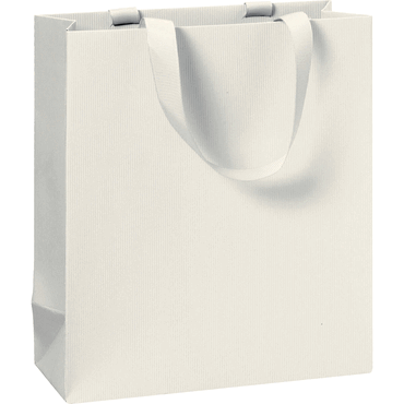 6 x Stewo Geschenktragetasche One Colour - 18 x 21 x 8 cm beige von Stewo
