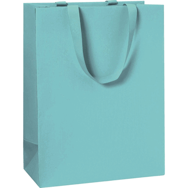 6 x Stewo Geschenktragetasche One Colour - 23 x 30 x 13 cm hellblau von Stewo