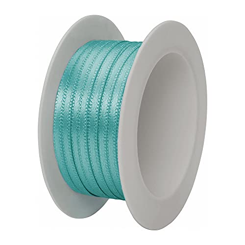 STEWO Satinband Geschenkband, 3mm x 5m, türkis, hochwertiges Seidenband Hochzeitsband Dekoband Schleifenband zum Verpacken, Dekorieren und Basteln STEWO Satinband Geschenkband, 3mm x 5m, türkis, hochwertiges Seidenband Hochzeitsband Dekoband Schleifenband zum Verpacken, Dekorieren und Basteln von Stewo