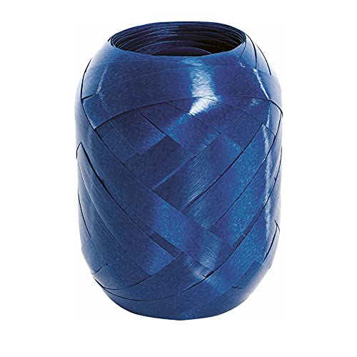 Stewo Geschenkband Poly 10mm x 30m, blau dunkel, Schleifenband zum Geschenke verpacken, brillante Farben von Stewo