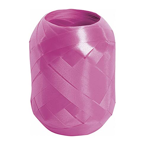 Stewo Geschenkband Poly 10mm x 30m, pink, Schleifenband zum Geschenke verpacken, brillante Farben von Stewo
