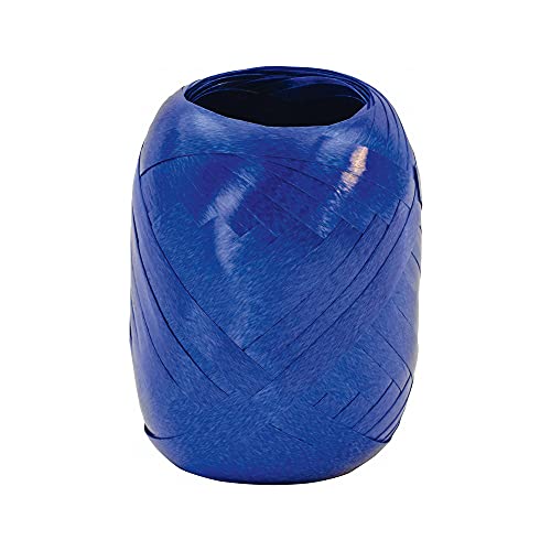 Stewo Geschenkband Poly 5mm x 20m, blau dunkel, Schleifenband zum Geschenke verpacken, brillante Farben von Stewo