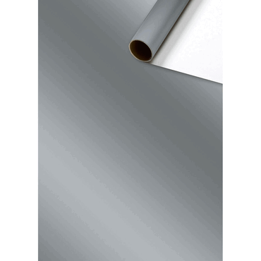 Stewo Geschenkpapierrolle - 70 cm x 5 m silber von Stewo