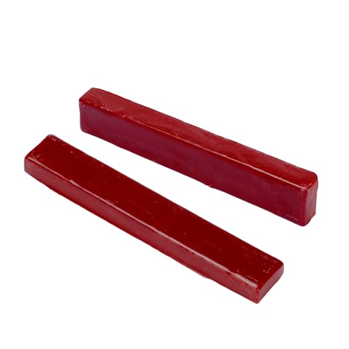 Sthovd Rotes DOP-Wachs, passend für Lapidar-Cabachon, zum Schneiden und Polieren, vielseitig, 2 Stück Sthovd Rotes DOP-Wachs, passend für Lapidar-Cabachon, zum Schneiden und Polieren, vielseitig, 2 Stück von Sthovd
