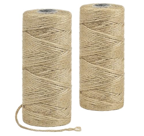 StiVerse Jute-Schnur, 200M Schnur Natur Braun Jute-Kordel, 1.5MM Packschnur Geschenk-Band Bastelschnur Dekokordel, DIY Bastelschnur, Geschenkverpackung, basteln Weihnachten deko StiVerse Jute-Schnur, 200M Schnur Natur Braun Jute-Kordel, 1.5MM Packschnur Geschenk-Band Bastelschnur Dekokordel, DIY Bastelschnur, Geschenkverpackung, basteln Weihnachten deko von StiVerse