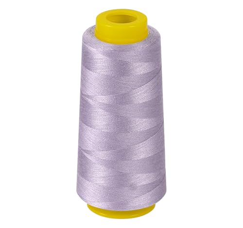StiVerse Overlock-Faden, 1800 Meter, Hellviolett, Allzweckgarn zum Nähen, Overlockgarn, Nähmaschinengarn 40 s/2 von StiVerse