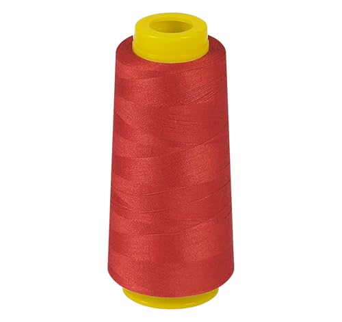 StiVerse Overlock-Nähgarn, 1800 Meter, großes Rot, Allzweckgarn zum Nähen, Overlockgarn, Nähmaschinengarn, 40 s/2, für Overlock, Quilten, Teilen, Nähmaschinen StiVerse Overlock-Nähgarn, 1800 Meter, großes Rot, Allzweckgarn zum Nähen, Overlockgarn, Nähmaschinengarn, 40 s/2, für Overlock, Quilten, Teilen, Nähmaschinen von StiVerse