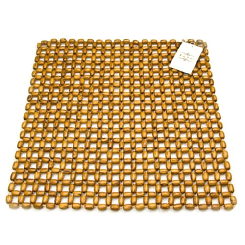 Stibtmr Holzkugel Sitzauflage Auto Massage Autositzauflage Perlen Sitzauflage Aus Holzperlen Stuhl Perlenkissen Universelles Autositzbezug Kissen 43x43cm Stibtmr Holzkugel Sitzauflage Auto Massage Autositzauflage Perlen Sitzauflage Aus Holzperlen Stuhl Perlenkissen Universelles Autositzbezug Kissen 43x43cm von Stibtmr