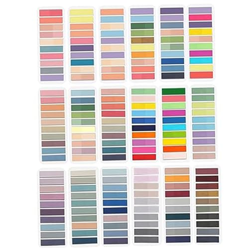 3600pcs Buch Annotation Registerkarten, 180 Farben neu positionierbare klebrige Note Tabs Wasserdicht 3600pcs Buch Annotation Registerkarten, 180 Farben neu positionierbare klebrige Note Tabs Wasserdicht von Stibzeup