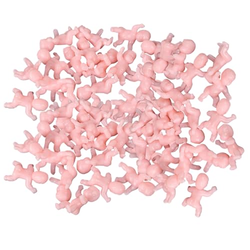 Stibzeup Plastikbabys 100pcs winzige Babys 1, 2 Zoll süße Mini -Babypuppen winzige Plastik für Babyparty, Eiswürfelspiel, Karnevalspartydekoration Stibzeup Plastikbabys 100pcs winzige Babys 1, 2 Zoll süße Mini -Babypuppen winzige Plastik für Babyparty, Eiswürfelspiel, Karnevalspartydekoration von Stibzeup