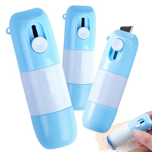 Stibzeup Thermalpapier Korrekturflüssigkeit 3pcs Whiteout Flüssigkeit Instant Datenschutzschutz für Verpackungsbezeichnungen mit Cutter Stibzeup Thermalpapier Korrekturflüssigkeit 3pcs Whiteout Flüssigkeit Instant Datenschutzschutz für Verpackungsbezeichnungen mit Cutter von Stibzeup