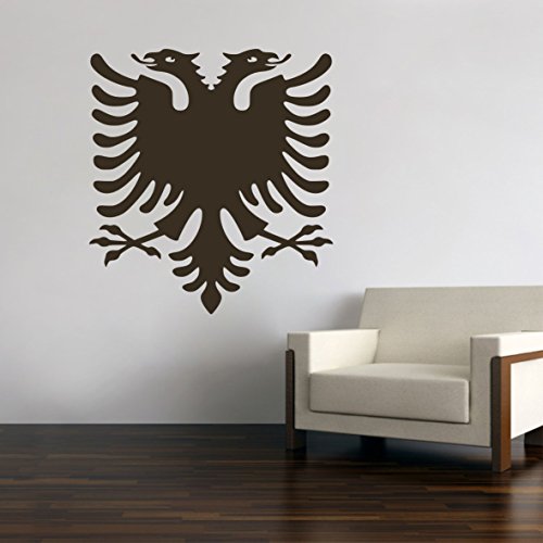 Albanien Albania Albanischer Adler Wandtattoo Wandsticker Aufkleber Sticker per Mail, 60 cm Albanien Albania Albanischer Adler Wandtattoo Wandsticker Aufkleber Sticker per Mail, 60 cm von Sticker Design Shop