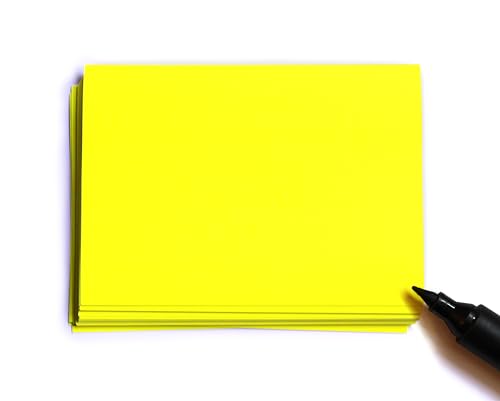Große Neon-gelbe Beschriftungsetiketten im Sparpack! Qualitäts Papieraufkleber zum selber beschriften von Kartons, etc. von Sticker Ticker