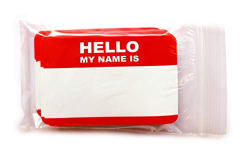 HELLO my name is... Stickerpack 10,5 x 7,4cm Namenschilder Aufkleber! von Sticker Ticker