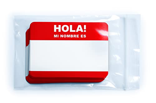 Hola! Mi nombre es. Stickerpack 10,5 x 7,4cm Namenschilder Aufkleber von Sticker Ticker