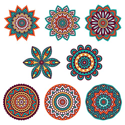 Stickers4 Mandala Sonnenfänger-Fensteraufkleber – Künstlerische Fenster-Deko – Sonnenfänger für den Fensterschmuck - Mandala Alle Stickers4 Mandala Sonnenfänger-Fensteraufkleber – Künstlerische Fenster-Deko – Sonnenfänger für den Fensterschmuck - Mandala Alle von Stickers4