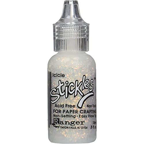 Stickles Glitter Glues Ranger Industries, Icicle, Silber Stickles Glitter Glues Ranger Industries, Icicle, Silber von Stickles