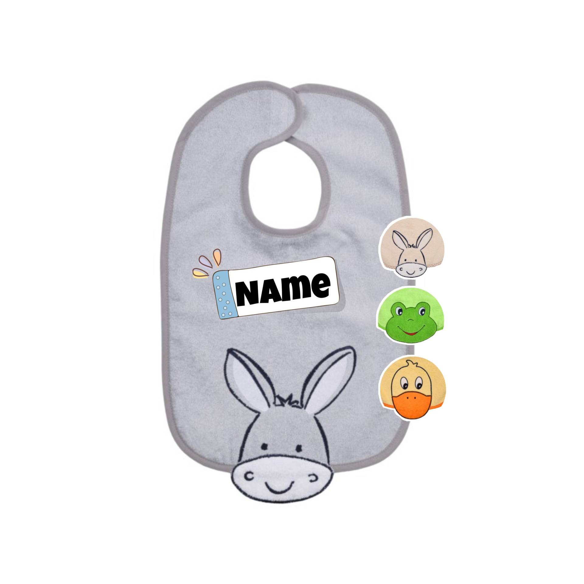 Baby Lätzchen Mit Klettverschluss | Latz Bestickt Namen Personalisiert Spucktücher Baby Lätzchen Mit Klettverschluss | Latz Bestickt Namen Personalisiert Spucktücher von SticklingDE