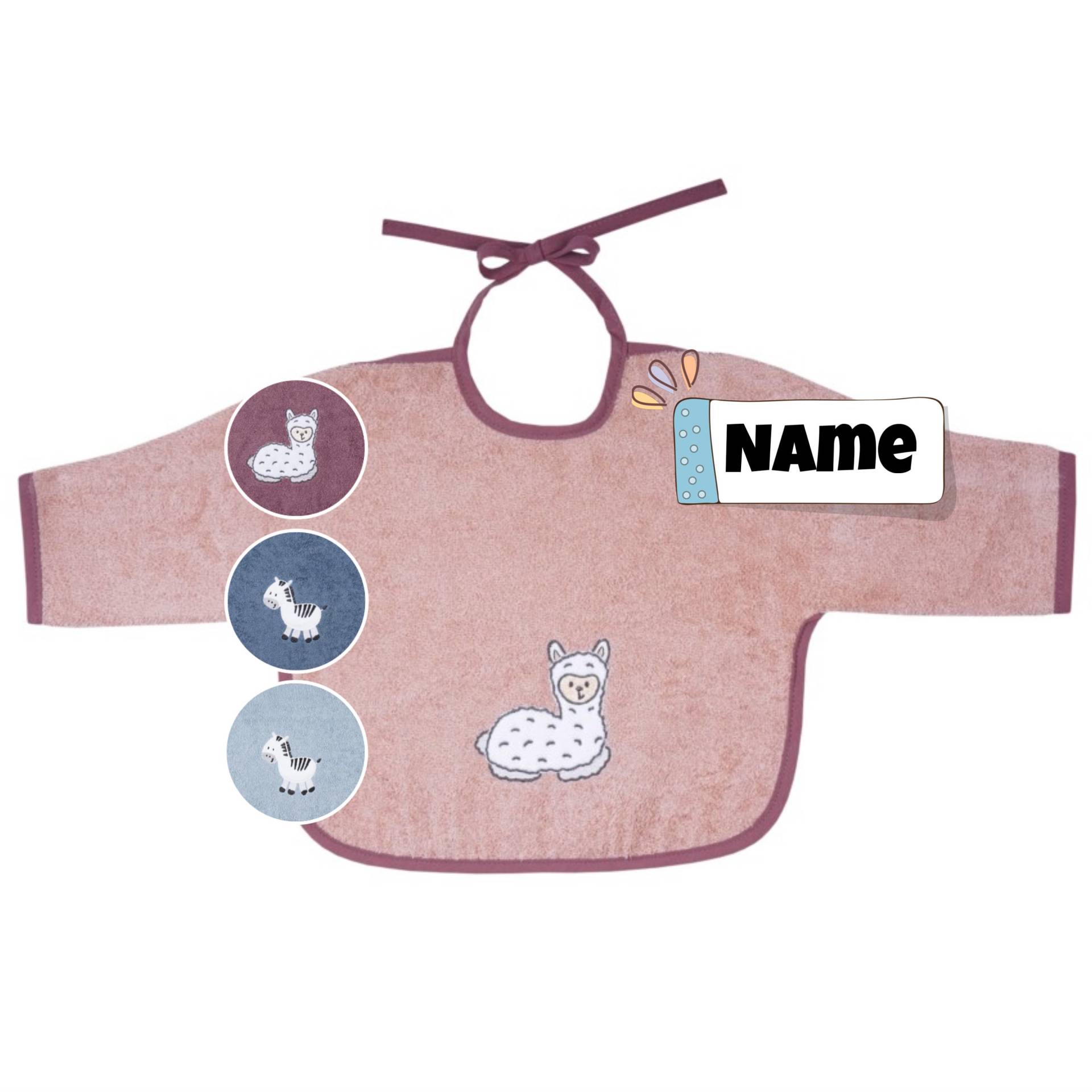 Lätzchen Mit Namen Bestickt | Latz Name 100% Baumwolle Personalisiert Ärmel Baby Babylätzchen Babylatz Geburt Idee Lätzchen Mit Namen Bestickt | Latz Name 100% Baumwolle Personalisiert Ärmel Baby Babylätzchen Babylatz Geburt Idee von SticklingDE
