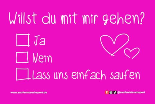100x "Willst du mit mir gehen" Stickerset/Malle Stickerauswahl/Malle Aufkleber Set/Festival Sticker/Partysticker/Saufsticker/Mallorca/JGA Sticker/Oktoberfest von StickyMemes030
