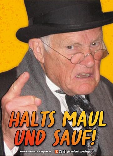 25x "Halts Maul und Sauf" Stickerset/Malle Stickerauswahl/Malle Aufkleber Set/Festival Sticker/Partysticker/Saufsticker/Mallorca/JGA Sticker/Oktoberfest von StickyMemes030