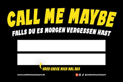 50x "Call me maybe" Stickerset/Malle Stickerauswahl/Malle Aufkleber Set/Festival Sticker/Partysticker/Saufsticker/Mallorca/JGA Sticker/Oktoberfest 50x "Call me maybe" Stickerset/Malle Stickerauswahl/Malle Aufkleber Set/Festival Sticker/Partysticker/Saufsticker/Mallorca/JGA Sticker/Oktoberfest von StickyMemes030