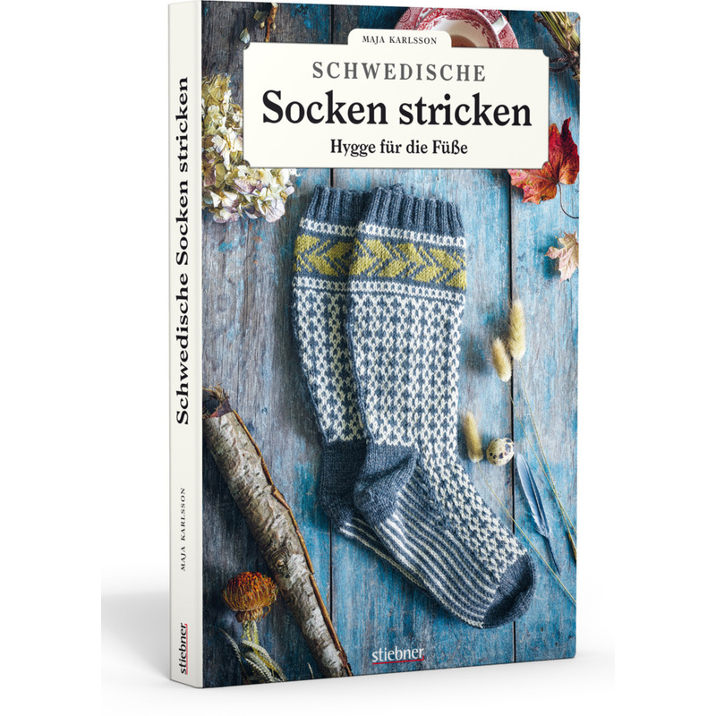 Schwedische Socken stricken - Maja Karlsson, Gebunden von Stiebner