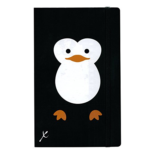 Stifflex Premium PENGUIN Notizbuch / 13 x 21 cm/M A5/ Klassisches Notebook Journal Tagebuch Täglichen Notizblock/Hardcover und Elastisch/FSC Zertifiziert/Hochwertige Stifflex Premium PENGUIN Notizbuch / 13 x 21 cm/M A5/ Klassisches Notebook Journal Tagebuch Täglichen Notizblock/Hardcover und Elastisch/FSC Zertifiziert/Hochwertige von Stifflexible