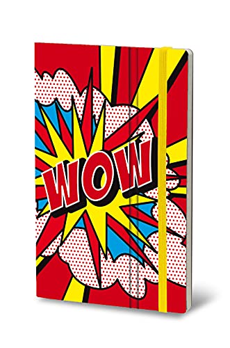 Stifflex Premium POP - WOW Notizbuch / 13 x 21 cm/M A5/ Klassisches Notebook Journal Tagebuch Täglichen Notizblock/Hardcover und Elastisch/FSC Zertifiziert Stifflex Premium POP - WOW Notizbuch / 13 x 21 cm/M A5/ Klassisches Notebook Journal Tagebuch Täglichen Notizblock/Hardcover und Elastisch/FSC Zertifiziert von Stifflexible