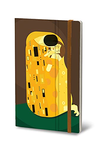 Stifflexible Notizbuch ART - KLIMT M A5 Klassisches Notizbuch Notebook Journal Tagebuch Täglichen Notizblock Hardcover und Elastisch FSC Zertifiziert Hochwertige 13 x 21 cm Medium Stifflexible Notizbuch ART - KLIMT M A5 Klassisches Notizbuch Notebook Journal Tagebuch Täglichen Notizblock Hardcover und Elastisch FSC Zertifiziert Hochwertige 13 x 21 cm Medium von Stifflexible