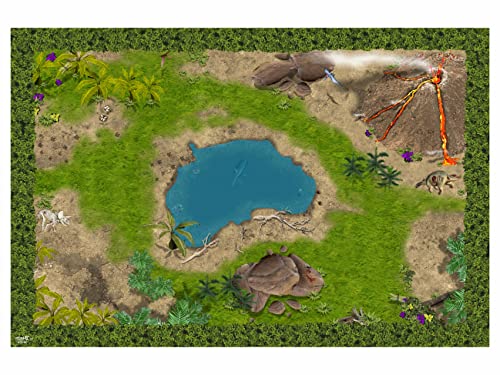 Stikkipix Spielmatte & Malunterlage für Kinder (Maße: 150 x 100 cm) STD06 - wasserdichte Spieltischmatte - 12 Coole Motive für Kreativen Spaß von Stikkipix