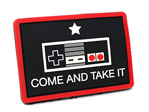 Come and Take It Retro Gaming Controller PVC Taktischer Patch | Lustiger Klettverschluss Patch Come and Take It Retro Gaming Controller PVC Taktischer Patch | Lustiger Klettverschluss Patch von Stinking Patch Co.