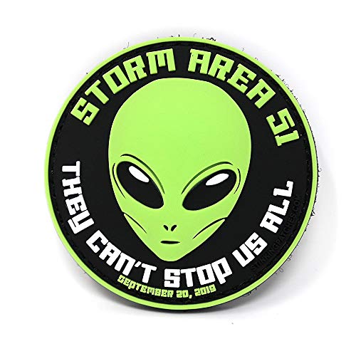 Storm Area 51 Gedenkmoral-Patch von Stinking Patch Co.