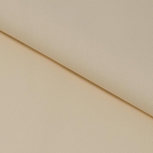 Elfenbeinfarben/cremefarben 22 Z„hlen Hardanger Baumwolle Stramin Stoffzuschnitt Fat Quarter 55 cm x 50 cm (53,3 x 48,3 cm) von Stitchtastic