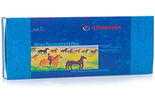STOCKMAR 31200 - Wachsmalstifte, 12 Farben von Stockmar
