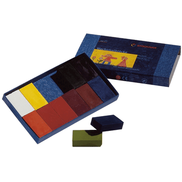 Stockmar Wachsmalblöcke - 12 Farben. von Stockmar