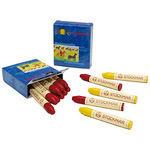 Stockmar Wachsmalstifte - Rotviolett (12 Stifte) von Stockmar