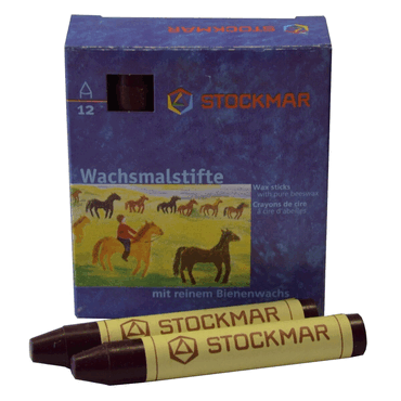 Stockmar Wachsmalstifte - rotviolett - 12 Stifte von Stockmar