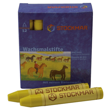 Stockmar Wachsmalstifte - zitronengelb - 12 Stifte von Stockmar