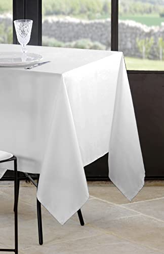 LOVELY CASA N104689019 Nelson Tischdecke aus Baumwolle, 148 x 240 cm, Weiß LOVELY CASA N104689019 Nelson Tischdecke aus Baumwolle, 148 x 240 cm, Weiß von Stof